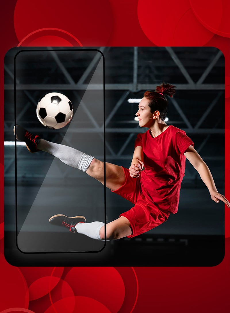 MARGOUN (for Galaxy M55s ) 2Pack Tempered Glass Screen Protector Anti-Scratch Case Friendly HD Clear Protective Film Clear - Image 5