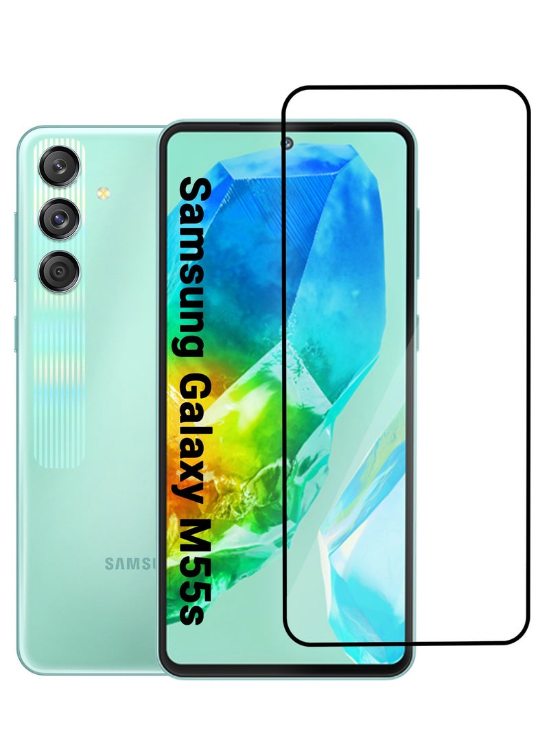 MARGOUN ( for Galaxy M55s ) Tempered Glass Screen Protector Anti-Scratch HD And Protective Clear - Image 1