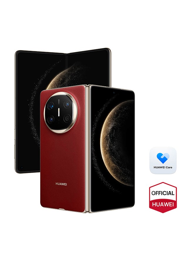 HUAWEI - Mate X6 Dual SIM Foldable Smartphone, 12 GB RAM + 512 GB, Red - Middle East Version with [Free Extra 6 Months Warranty ] - Image 1