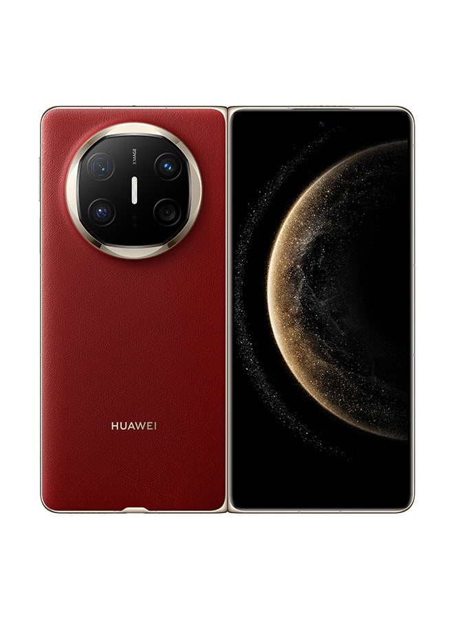 HUAWEI - Mate X6 Dual SIM Foldable Smartphone, 12 GB RAM + 512 GB, Red - Middle East Version with [Free Extra 6 Months Warranty ] - Image 1