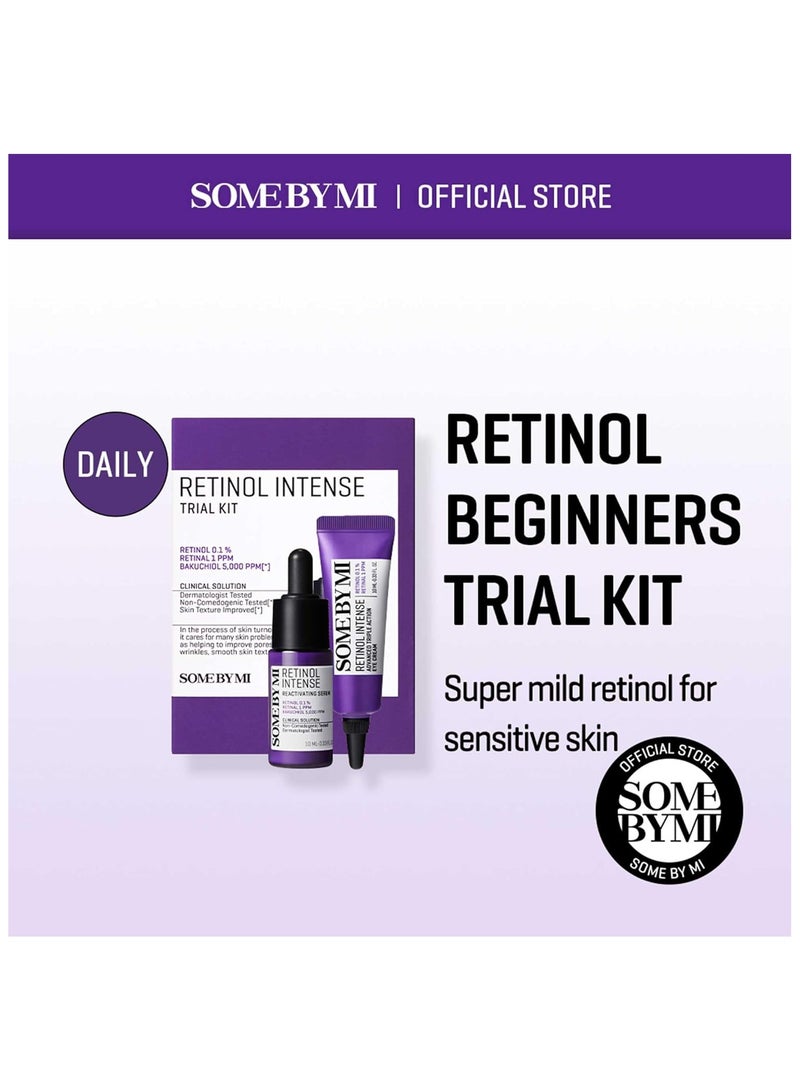 سام باي مي Some By Mi Retinol Intense Trial Kit (Retinol Eye Cream 10ml + Retinol Serum 10ml) 20 mlml - Image 2