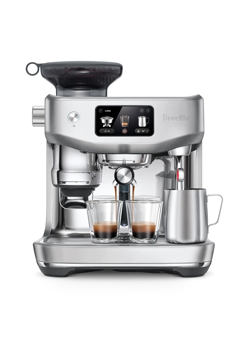 بريفيل - Oracle Jet Manual Coffee Machine (International Version) 2.3 L 1600 W BES985BSS4IAN1 Black Truffle - Image 1