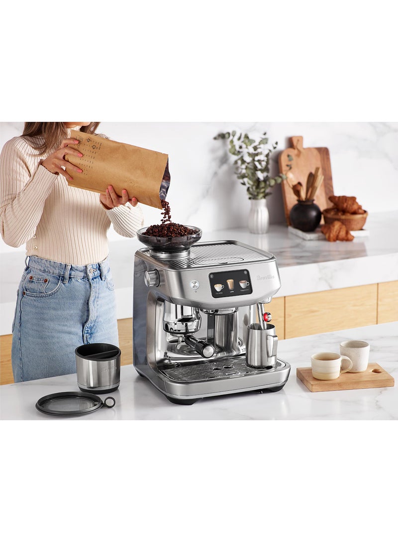 بريفيل - Oracle Jet Manual Coffee Machine (International Version) 2.3 L 1600 W BES985BSS4IAN1 Black Truffle - Image 1