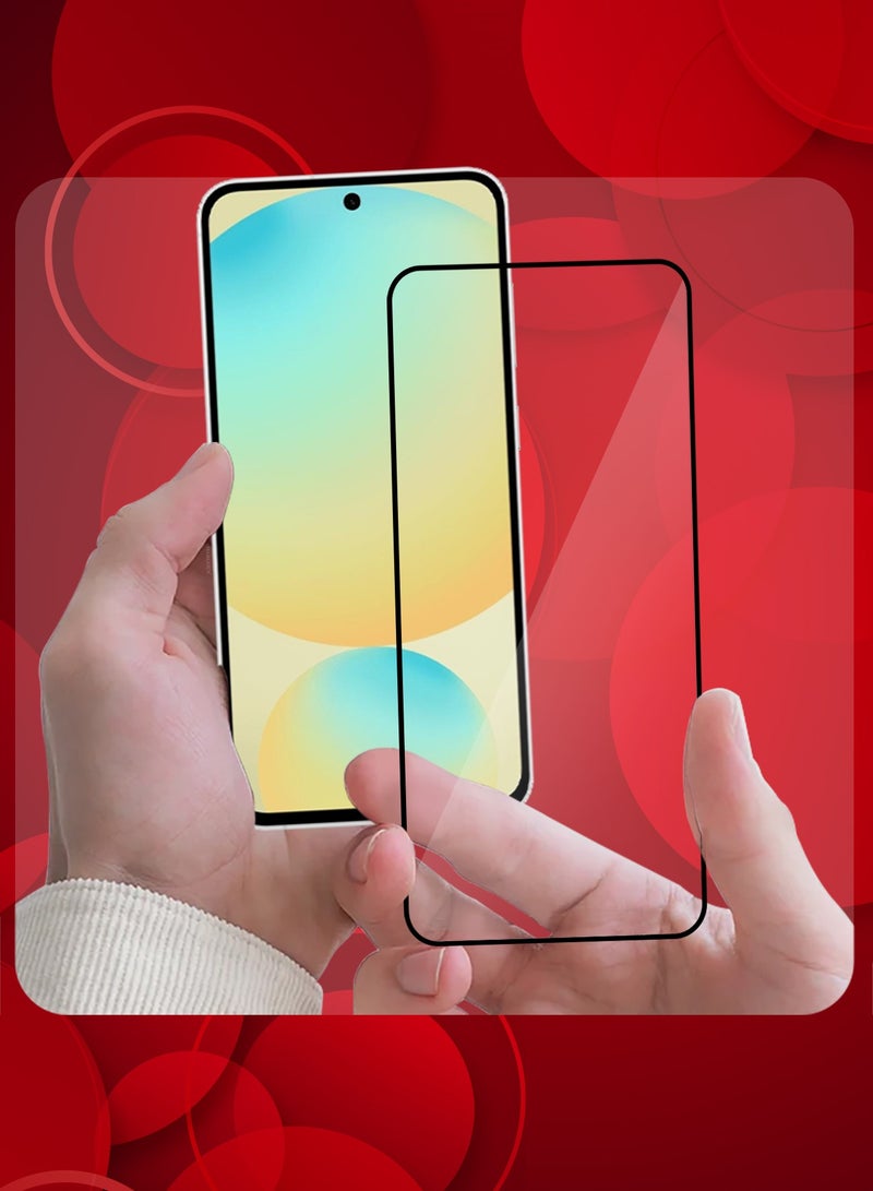 مارجون (for Galaxy S24 FE ) Tempered Glass Screen Protector Anti-Scratch HD Clear and Protective for Samsung Galaxy S24 FE Clear - Image 2