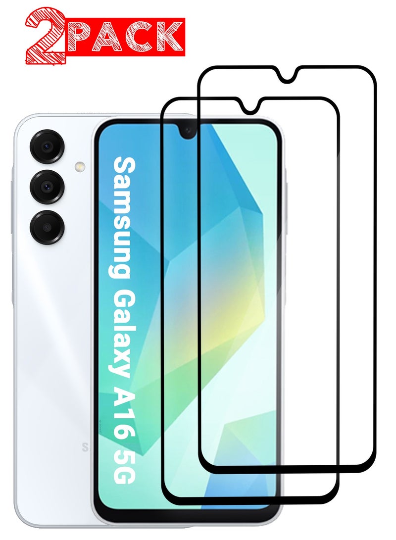 MARGOUN (for Galaxy A16 5G) 2Packs Tempered Glass Screen Protector Anti Scratch HD Clear and Protective Screen Protector Clear  - Image 1