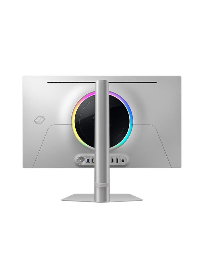 Samsung - SAMSUNG 27-Inch Odyssey OLED G6, 2K QHD, Refresh Rate 360Hz Silver - Image 1