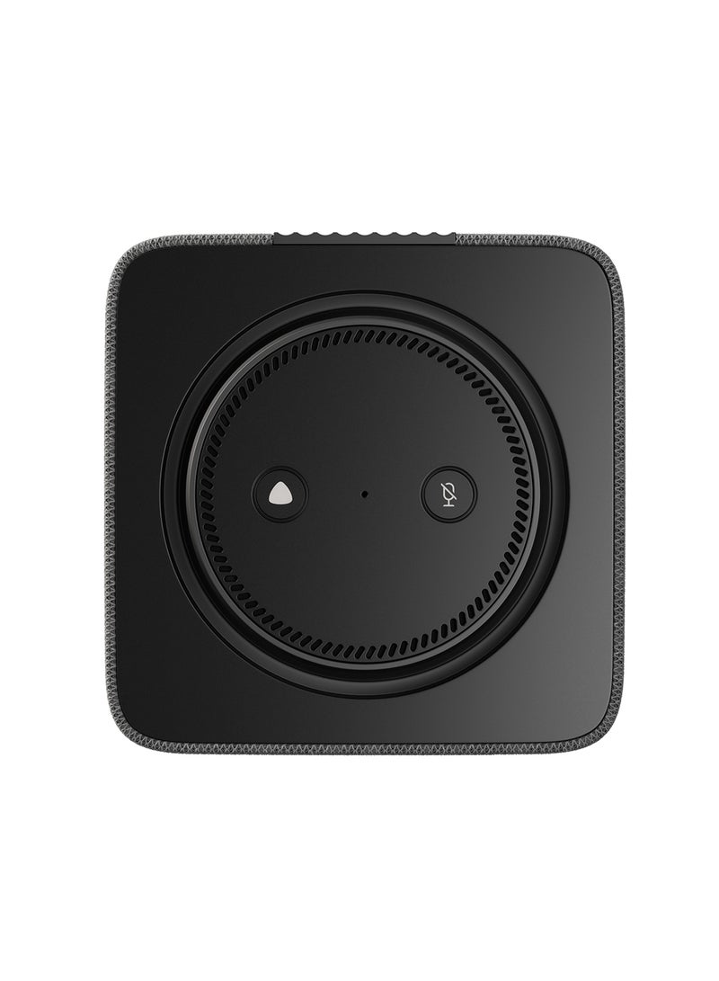 Yasmina - Smart Speaker with Human-Like AI Assistant | Use your voice to control smart home devices via Bluetooth or Wi-Fi, play music, Quran, and more (speaks Arabic, English) | size Max | Black - Image 1