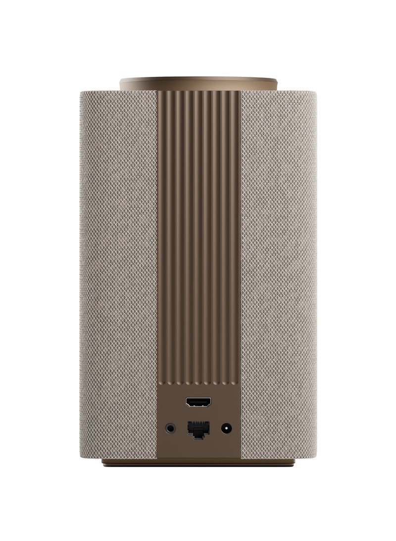 Max | Yango | Smart WiFi Bluetooth Speaker with AI, Dolby Audio Superior Sound, Rich Bass | Fluent in English, Arabic | Play music, Quran | Control Smart home | Zigbee | Stereo Pairing Beige