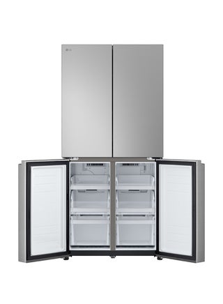 (Gross) 594ℓ / (Net) 464ℓ Capacity  Side by Side Refrigerator - F-Next8 InstaView With Surface LED Lighting GR-B29FFLZB Prime Silver - pnsku/N70132364V/45/_/1733308142/3e231348-0838-4731-9787-bdf46ffa91ef