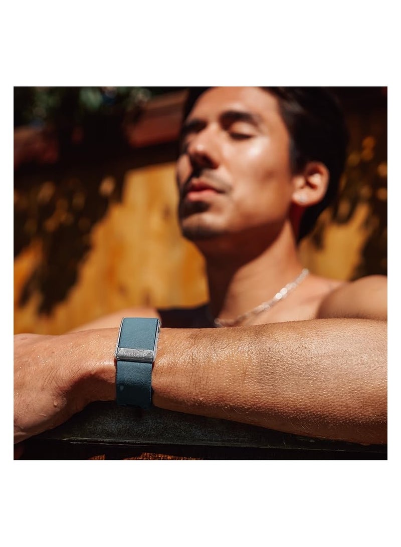 WHOOP - HydroKnit Wrist Band, Fast-Drying and Sweat-Wicking, Retains 30% Less Moisture, 4.0 Compatible, Replacement Band Only Deep End - Image 1