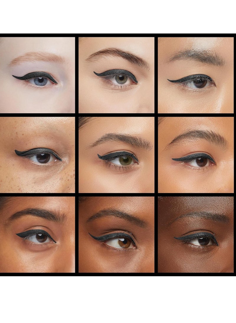 ريفلون ColorStay Liquid Eyeliner, Eye Makeup Stocking Stuffers for Women, Waterproof, Smudgeproof, 251, 0.08 Fl Oz (Pack of 2) Blackest Black - Image 4