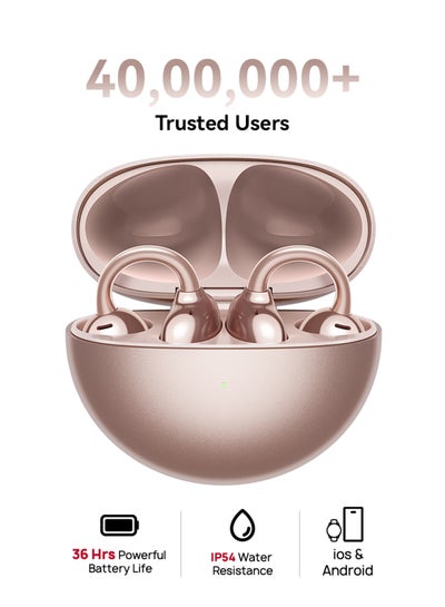 HUAWEI FreeClip, Groundbreaking Aesthetic Design, Feather-light Wearing, Open-ear Listening, AI Crystal