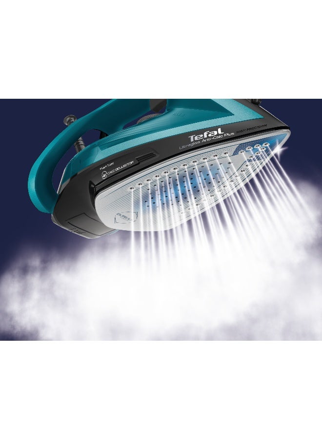 تيفال مكواة بخار أولترا جليس مضادة للتكلس بلس | جامع تكلس قابل للإزالة | 50 جرام/دقيقة تدفق البخار | - Image 4