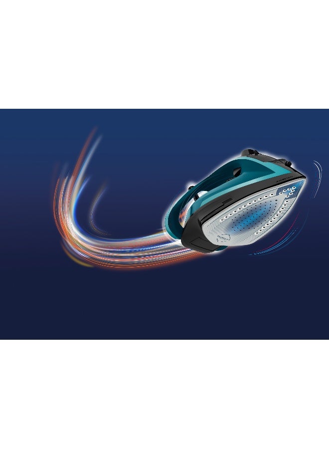 تيفال مكواة بخار أولترا جليس مضادة للتكلس بلس | جامع تكلس قابل للإزالة | 50 جرام/دقيقة تدفق البخار | - Image 5