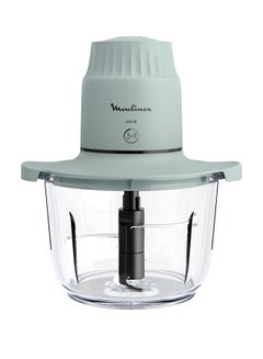 مولينكس Choppeo | Glass Bowl Chopper | Useful Capacity | Borosilicate Glass | 2 Speeds | Eucalyptus | 1 L 500 W DJ603127 Blue  - Image 2
