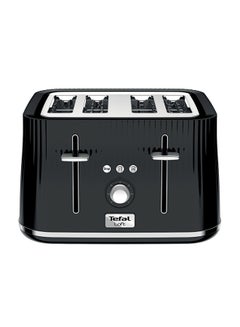 Tefal Loft Toaster | Modern Design | Easy To Use | 7 browning levels | 4-slot toaster with extra-wide | 1700 W TT760840 Black / Silver  - Image 2