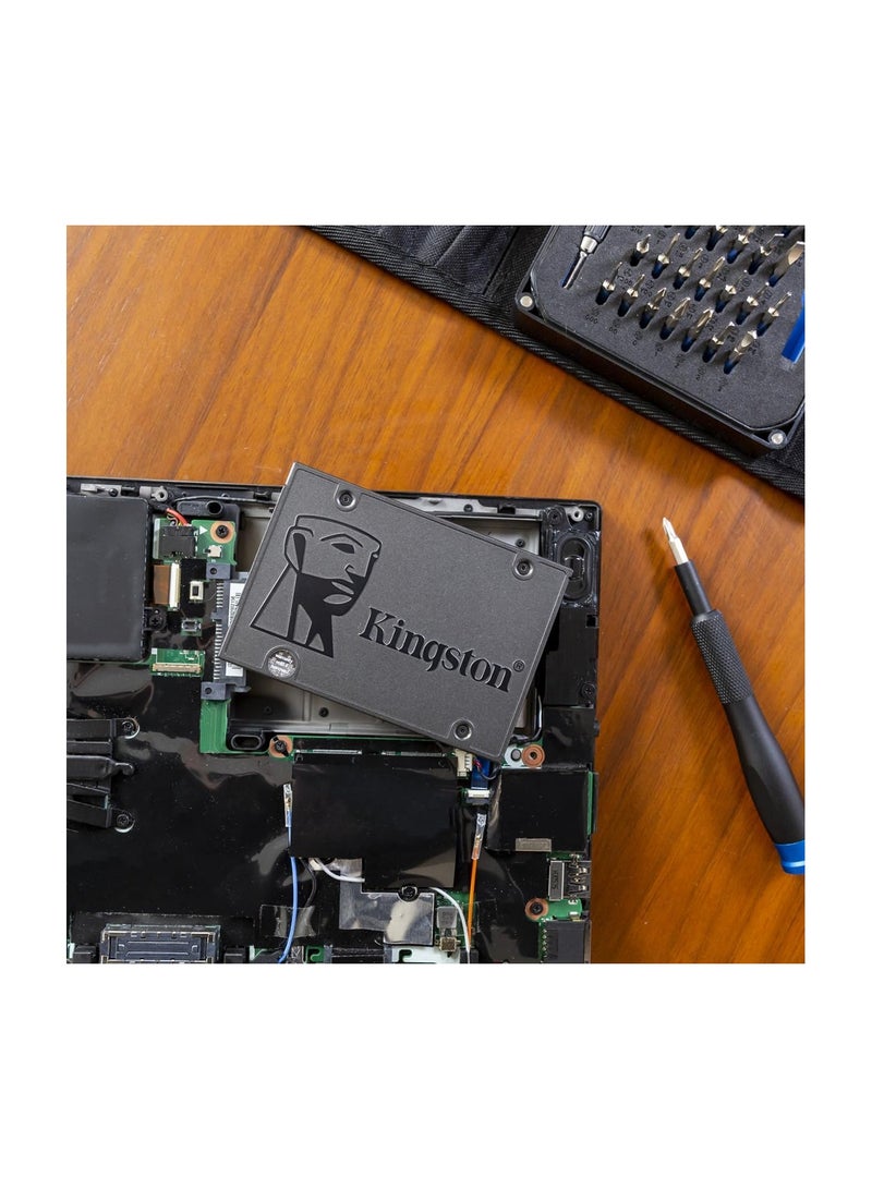 Kingston - A400 SATA SSD Solid State Drive 2.5 Inch Sata 3, SA400S37/480G, Black 480 GB - Image 1