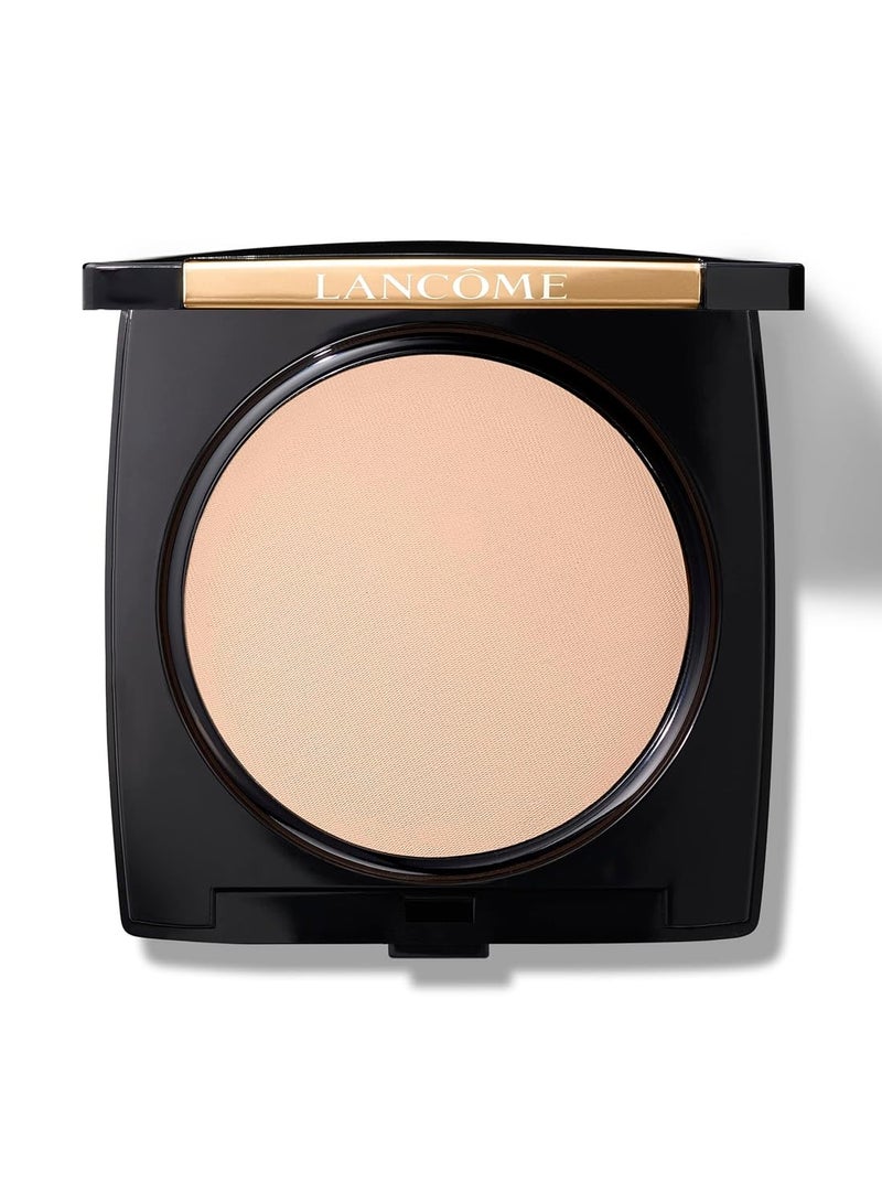 لانكوم Dual Finish Multi-tasking Longwear Powder Foundation - Matte Finish - Long-wearing - Full Coverage - Pressed Powder Formula 220 Buff Ii Cool: Light-Medium Skin Tones With Cool Pink Undertones - Image 1
