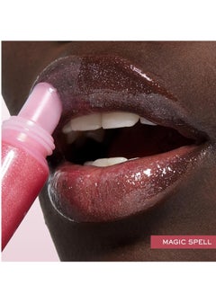 LANCOME Juicy Tubes - Long-Wear Lip Gloss - Plumping & Hydrating - High Shine Finish 05 Marshmallow Electro: Sugar Pink With Rose Gold Shimmer  - Image 5