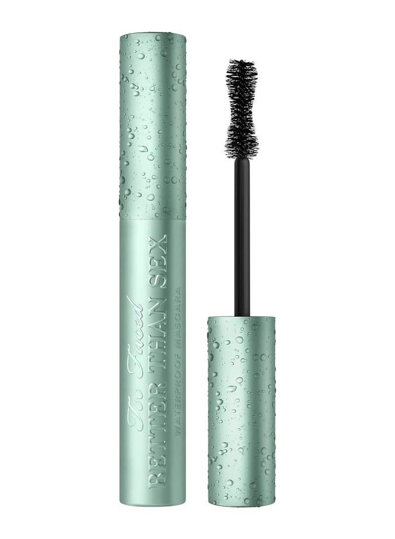 Too Faced Better Than S** Waterproof Mascara Volume + Length Black - Image 1