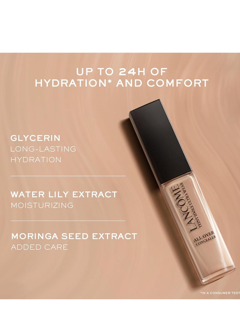 LANCOME - Teint Idole Ultra Wear All Over Full Coverage Concealer - Natural Matte Finish & Lightweight Under Eye Concealer - Up To 24H Wear 215 Buff N: Light Skin With Neutral Undertones - Image 1