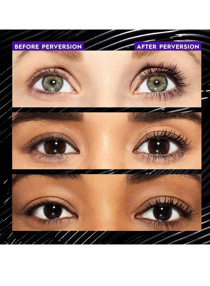 Urban Decay Perversion Volumizing Mascara, Lengthening Mascara, Buildable Lash Volume & Length, Longwear, Non-waterproof, Clump-free Lash Lift, Cruelty-free, Paraben-free, Intense Black Intense Black  - Image 4