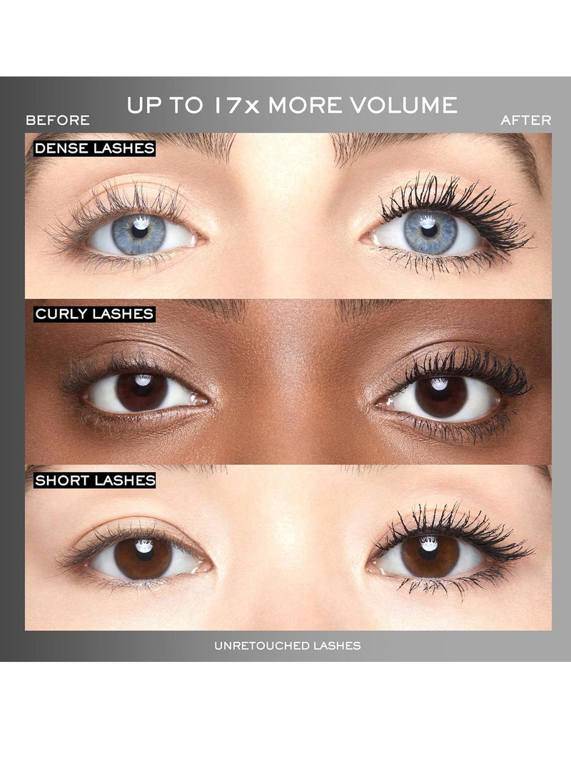 LANCOME Hypnôse Drama Extreme Volumizing Mascara - Up to 17x More Volume - Up to 24HR Wear - Ultra Black - Image 4