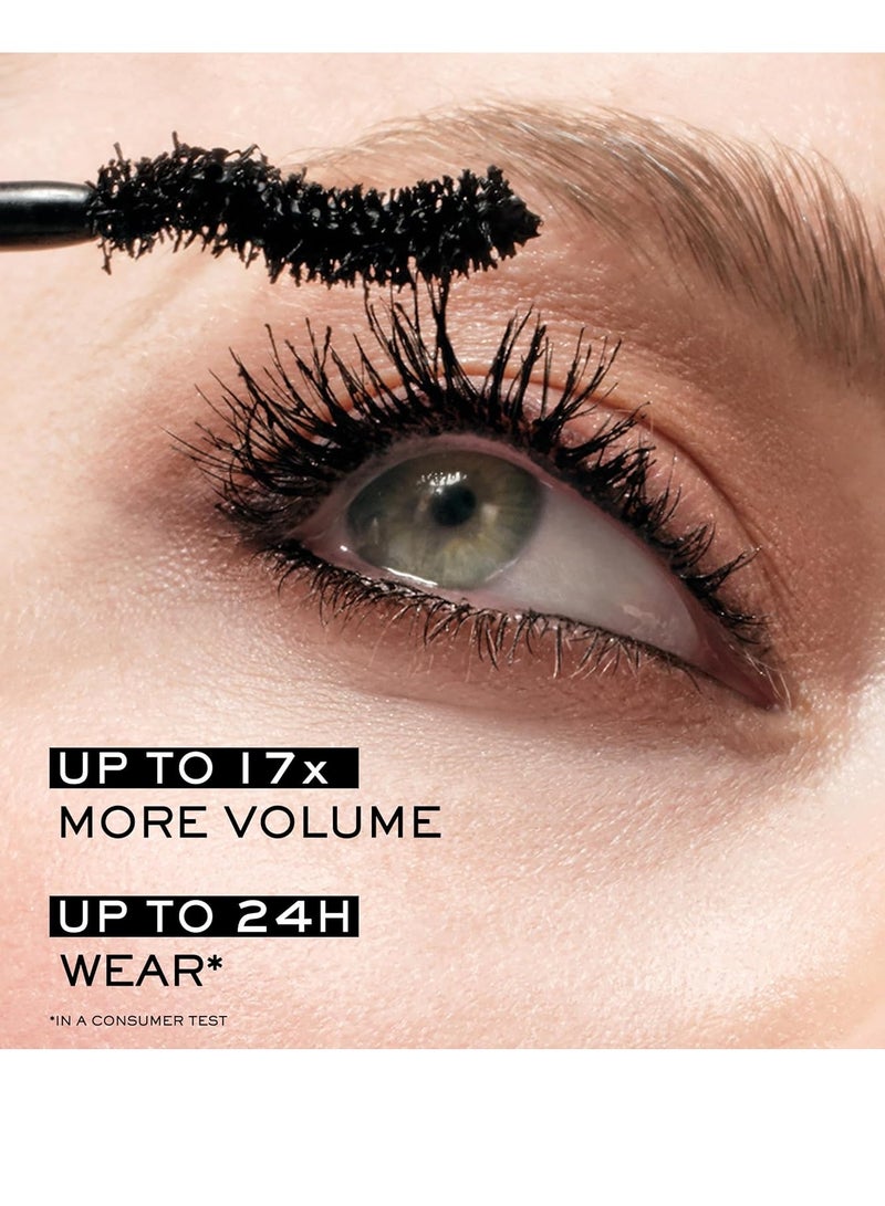 LANCOME Hypnôse Drama Extreme Volumizing Mascara - Up to 17x More Volume - Up to 24HR Wear - Ultra Black - Image 2