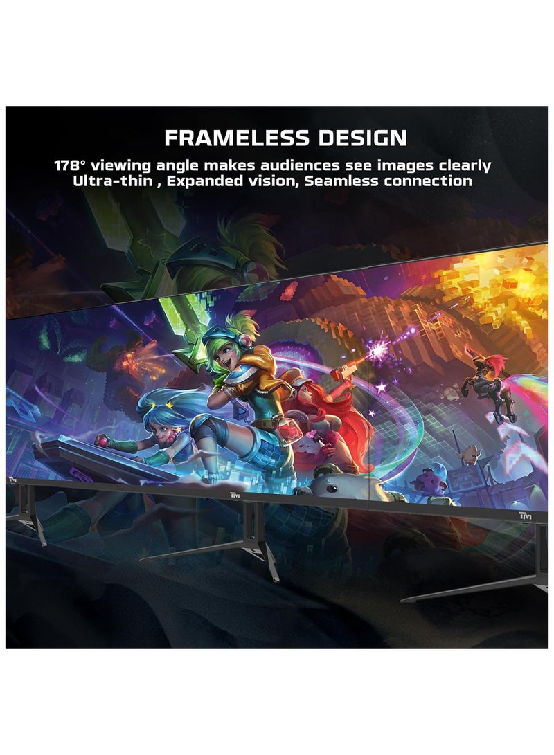 TWISTED MINDS - 24 Inch Display Fast IPS Gaming Monitor - 1920 x 1080 FHD Resolution, 100 Hz Refresh Rate, 16:9 Aspect Ratio, 1 ms Response Time TM24FHD100IPS Black - Image 1