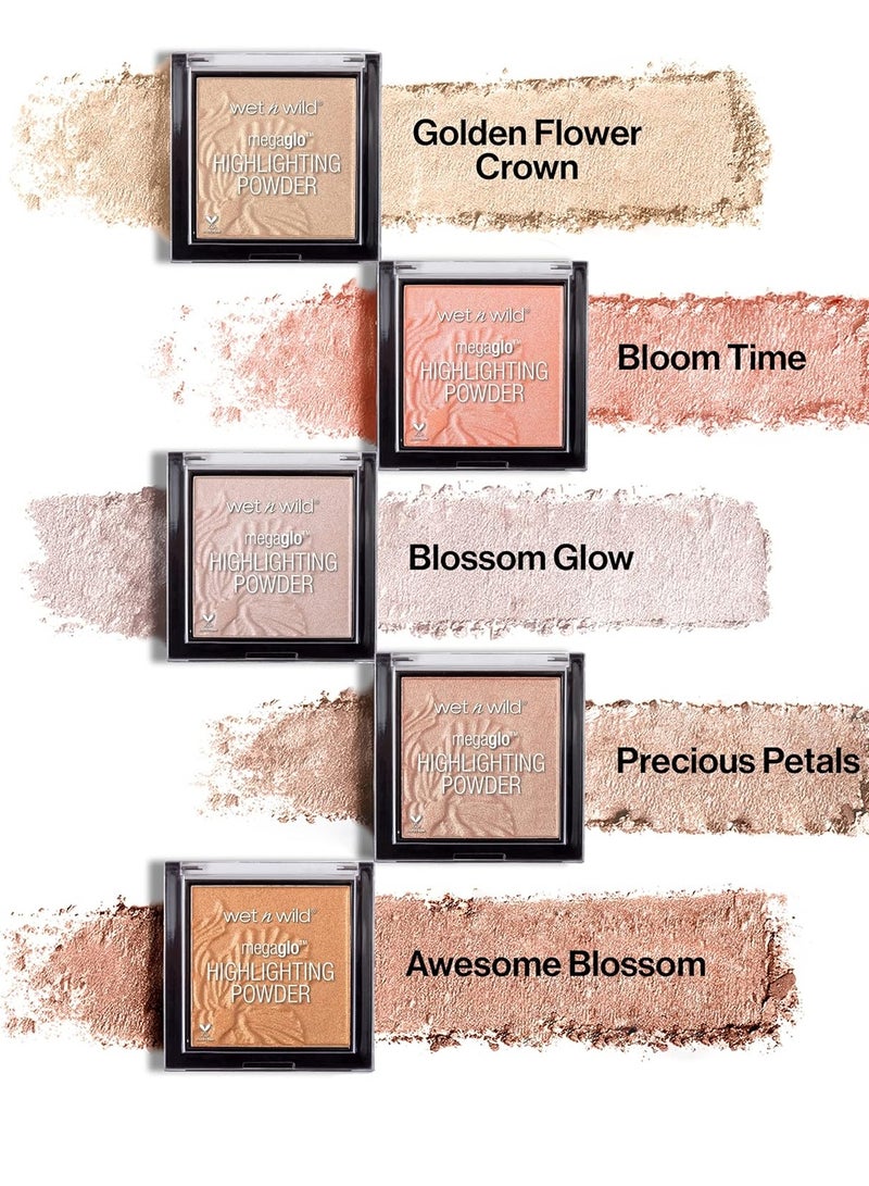 ويت اند وايلد MegaGlo Highlighting Powder Warm Gold Golden Flower Crown - Image 5