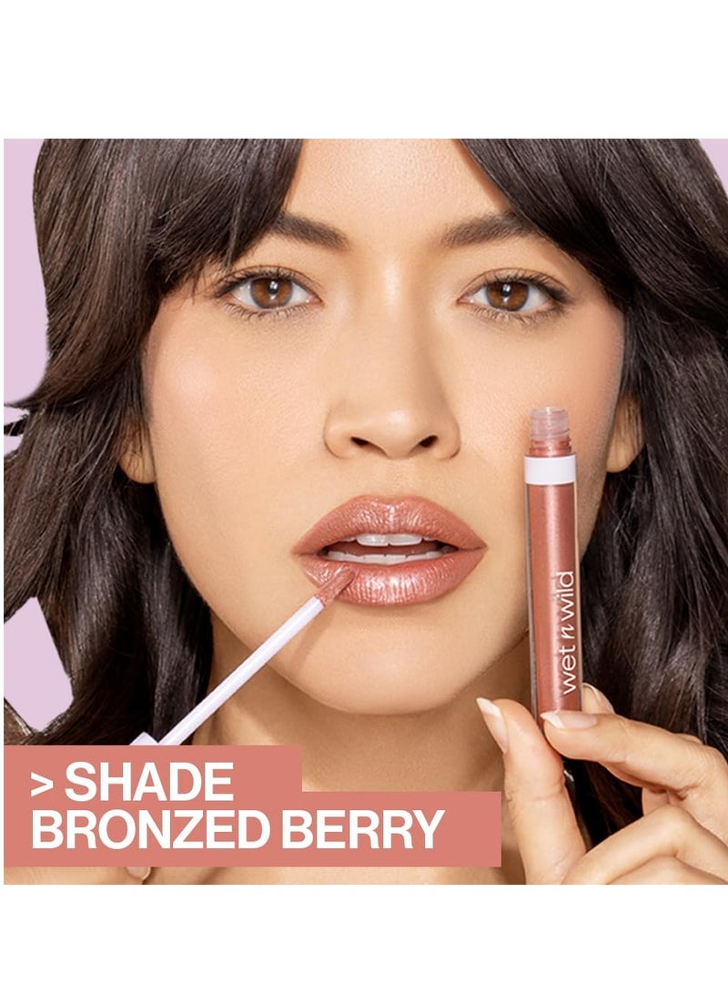 Wet N Wild MegaSlicks Lip Gloss, Ultra-Glossy, Vitamin-E Enriched, Ultra-Gloss High Shine Moisturizing, Cruelty-Free & Vegan - Cherish  - Image 3