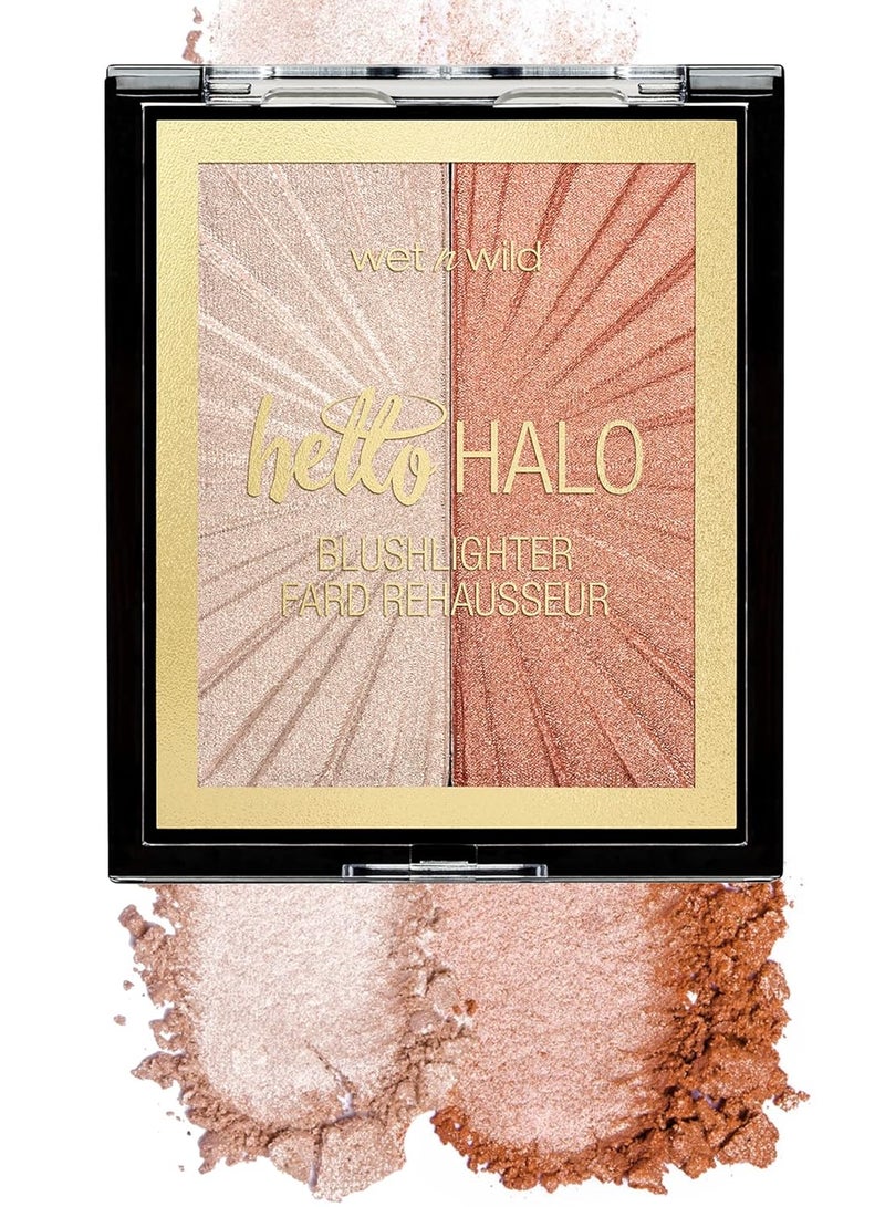 ويت اند وايلد MegaGlo Blushlighter, Blendable Blush & Highlighter Set, Shimmery Metallic Finish Highlight Bling - Image 1