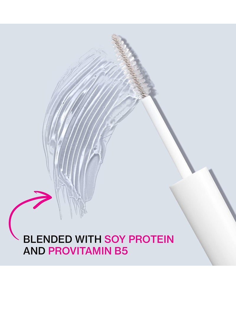Wet N Wild Mega Clear Brow & Lash Mascara - Sculpts Brows, Defines Lashes, Conditioning with Soy Protein & ProVitamin B5, Primer & Top Coat, Cruelty-Free & Vegan Clear - Image 3