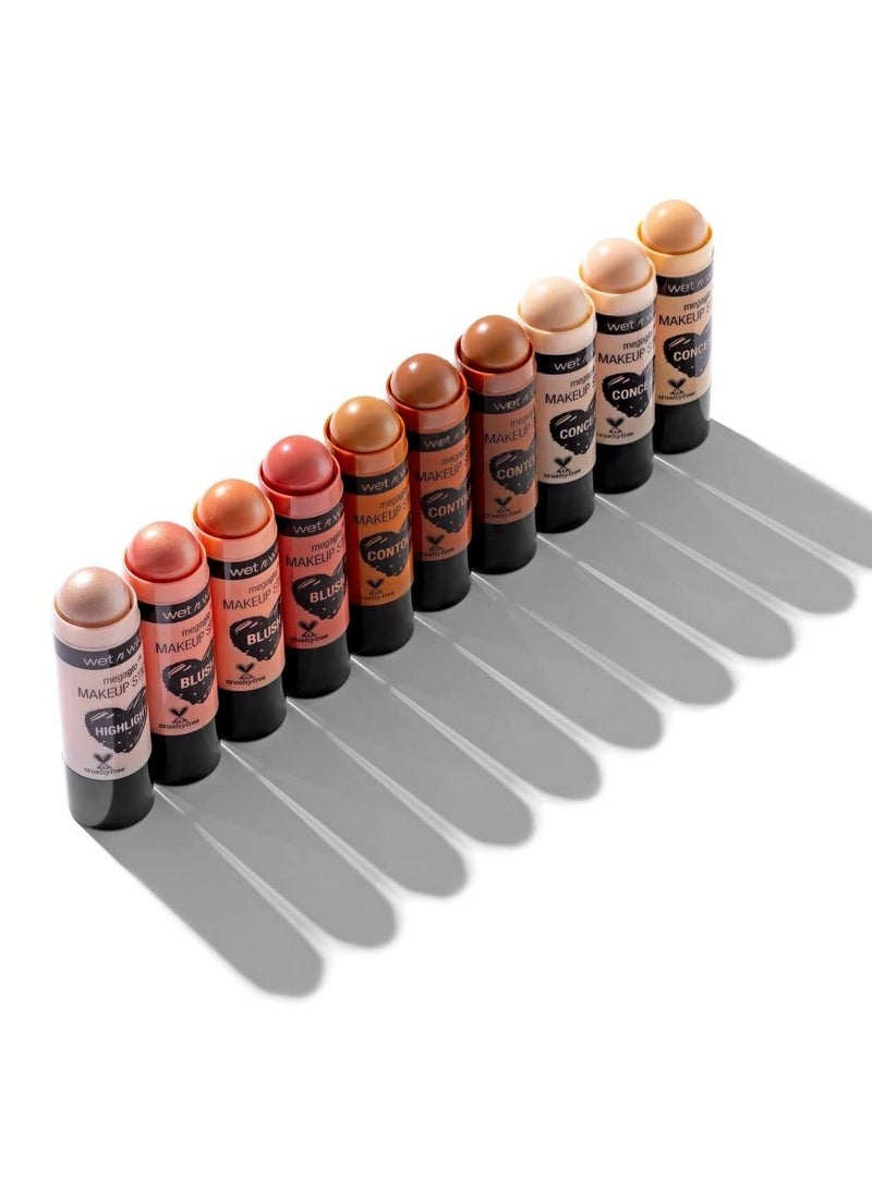 ويت اند وايلد MegaGlo Makeup Stick, Buildable Color, Versatile Use, Cruelty-Free & Vegan Where's Walnut? - Image 3