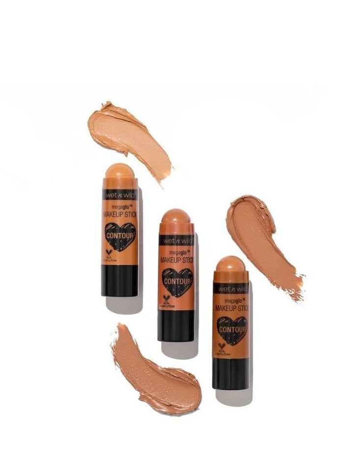 ويت اند وايلد MegaGlo Makeup Stick, Buildable Color, Versatile Use, Cruelty-Free & Vegan Where's Walnut? - Image 2