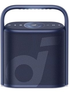 Soundcore Soundcore Motion X500 Portable Bluetooth Speaker, Wireless Speaker with Immersive Spatial Audio, Wireless Hi-Res Sound with 3X Detail, 3-Channel Audio, and an Upward Firing Driver with Ambient Light blue  - Image 1