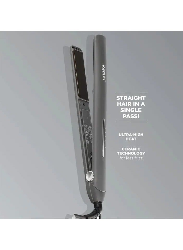 Kemei Electric Hair Straightener KM-9829 - Image 4