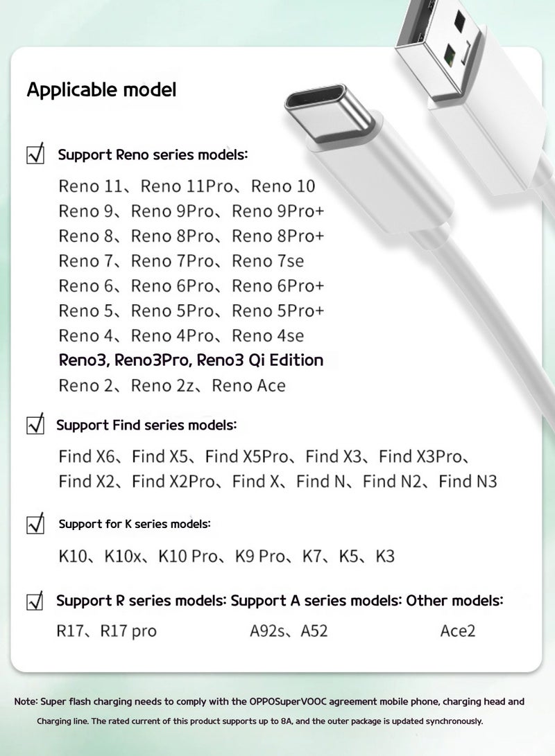 Premium DL129 Data Cable - Fast Charging, Durable Design, and Enhanced Safety for Your Smartphone - Perfect for UAE Users White