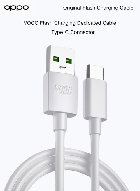Premium DL129 Data Cable - Fast Charging, Durable Design, and Enhanced Safety for Your Smartphone - Perfect for UAE Users White