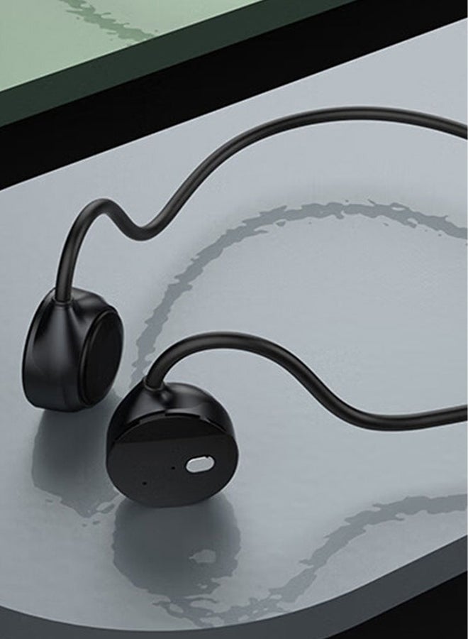 Philips Taa1609 Bone Conduction Bluetooth Earphones, 5-Hour Playback, Sweat Resistant Design Black  - Image 2