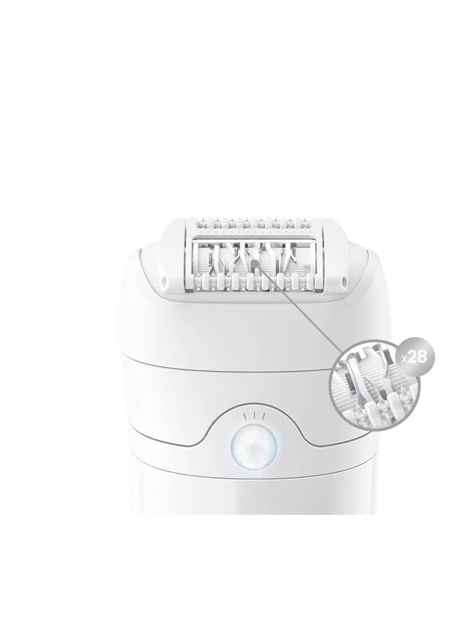 BRAUN Silk-epil 5 SkinSpa 5-230 Epilator Wet & Dry,Shaver Head, Bikini Trimmer, Trimmer comb, Smart Light, Cleaning Brush, Pouch. + 9 Extra - Image 3