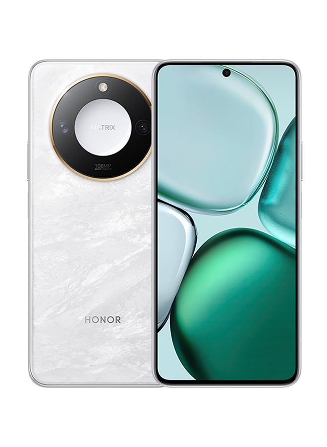Honor - X9c Smart Dual SIM Moonlight White 8GB RAM 256 GB 5G - Middle East Version - Image 1