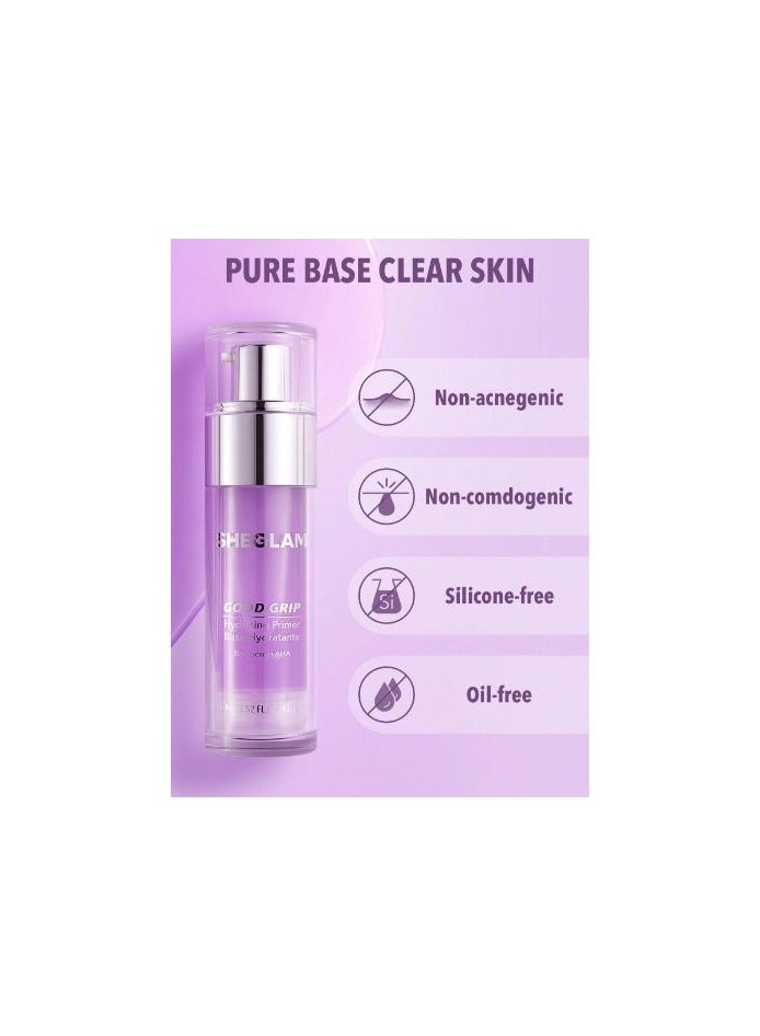 SHEGLAM Good Grip Hydrating Primer - Blueberry+AHA multicolor - Image 2