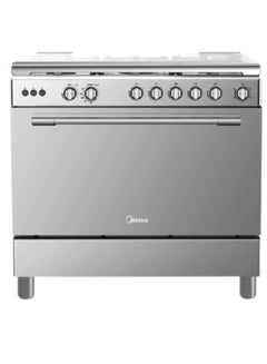 مديا Midea Gas Oven, 60x90Cm,Cm, Steel, Face, Silver Sides, Safety - 36LMG5G022 36LMG5G022 Steel  - Image 1