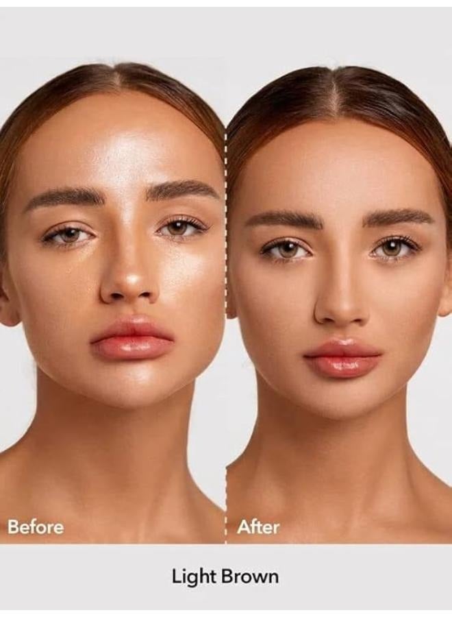 Baked Glow Setting Powder Light Brown light brown
