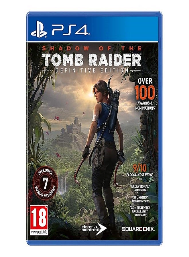 سكوير انيكس - Shadow of the Tomb Raider: Definitive Edition - PlayStation 4 (PS4) - Image 1