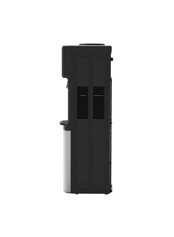 TCL Floor Standing Top Loading Hot and Cold Water Dispenser Black and Silver 95.1 x 27.2 x 33 cm TY-LYR101S TY-LYR101S Black and Silver - Image 3