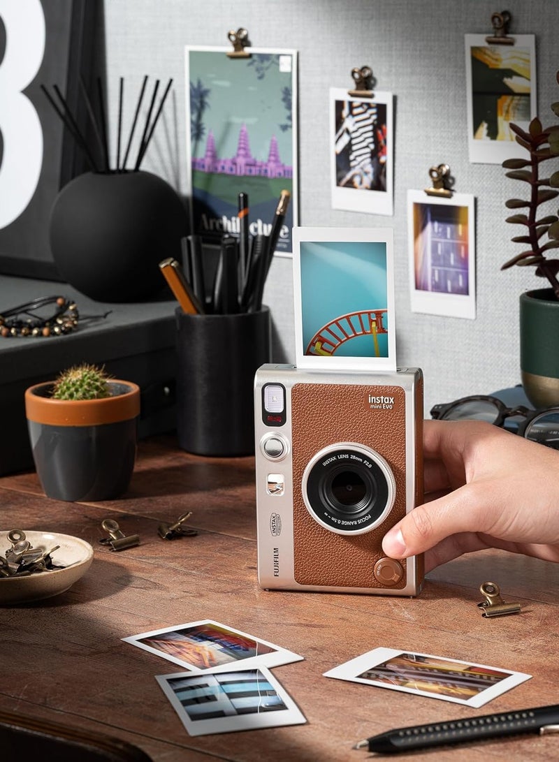 FUJIFILM Instax Mini Camera Evo Brown  - Image 4