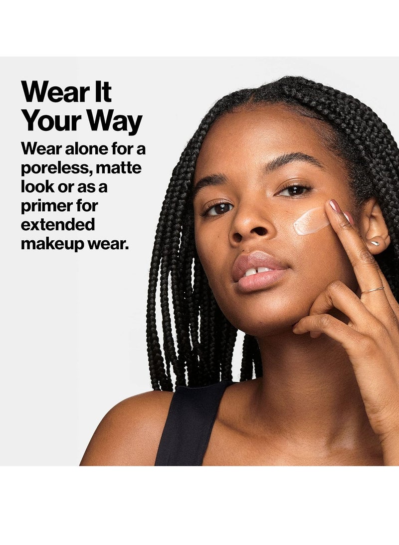 Revlon ColorStay Grip Primer, Mattifying Primer for Oily Skin, Makeup Stocking Stuffers for Women, Blurs & Reduces Pore Appearance, 1 fl oz White - Image 2