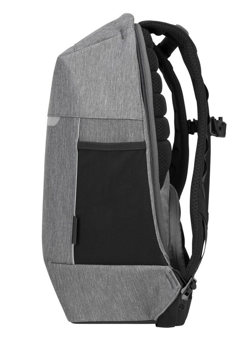 targus CityLite Pro Security Backpack best for Business work travel, commute or school college university, fits up to 15.6” Laptop Dark Grey TBB58502GL-70 Grey - Image 3